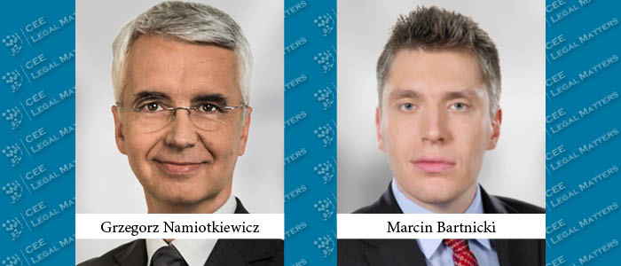 Clifford Chance Partners Grzegorz Namiotkiewicz and Marcin Bartnicki Move to Of Counsel Positions