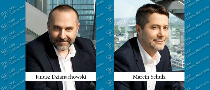 Janusz Dzianachowski and Marcin Schulz Appointed New Managing Partners at Linklaters Warsaw
