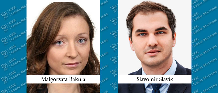 Malgorzata Bakula and Slavomir Slavik Make Partner at Baker McKenzie